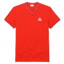 T-shirt Tricolore Le Coq Sportif Homme Rouge Commerce De Gros